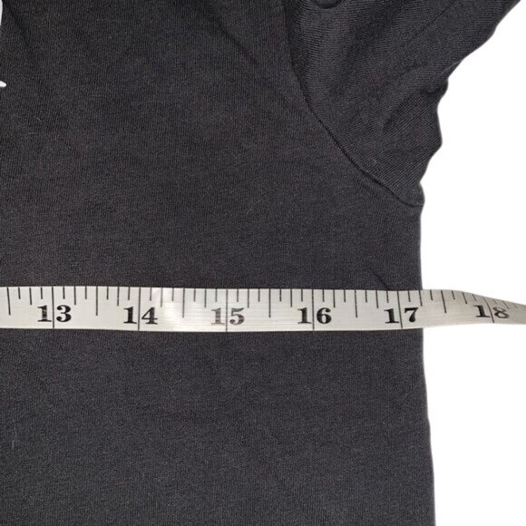 Kurvana Logo Black T-Shirt By Bella + Canvas Size M Cotton Crewneck Short Sleeve - Picture 7 of 8
